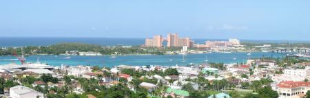 Nassau & Paradise Island from the Water Tower