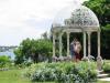 A Kiss in the Gazebo at Versaille Gardens